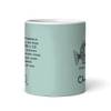 Pisces Funny Zodiac Sign Description Birthday Gift Green Personalized Mug