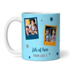 Best Uncle Gift Trophy Photo Blue Tea Coffee Personalized Mug