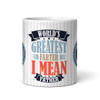 Funny Gift For Dad Father World's Greatest Farter Vintage Tea Personalized Mug