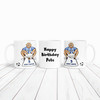 Huddersfield Shitting On Leeds Funny Soccer Gift Team Rivalry Personalized Mug