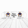 Scotland Shitting On England Funny Soccer Gift Team Rivalry Personalized Mug