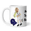 Any Team Vomiting On Any Team Funny Soccer Gift Team Rivalry Personalized Mug