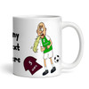 Hibernian Vomiting On Hearts Funny Soccer Gift Team Rivalry Personalized Mug