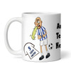 Huddersfield Vomiting Leeds Funny Soccer Gift Team Rivalry Personalized Mug