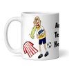 Vale Vomiting On Stoke Funny Soccer Fan Gift Team Rivalry Personalized Mug