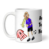 Portsmouth Vomiting On Southampton Funny Soccer Fan Gift Team Personalized Mug