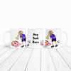 Portsmouth Vomiting On Southampton Funny Soccer Fan Gift Team Personalized Mug