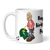 Exeter Weeing On Plymouth Funny Soccer Gift Team Rivalry Personalized Mug