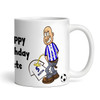 Wigan Weeing On Bolton Funny Soccer Gift Team Rivalry Piss On Personalized Mug
