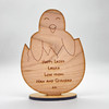 Easter Chick Keepsake Ornament Engraved Personalized Gift