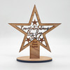 Star Congratulations Keepsake Ornament Engraved Personalized Gift