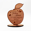 Apple Thank You Truly Great Teaching Assistant School Keepsake Personalized Gift