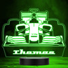 Formula One Racing Car Motorsport Fan Personalized Gift MultiColor Lamp Night Light