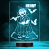 Sesame Street Count Von Count Kid's TV Personalized LED Lamp MultiColor Night Light