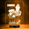 Sesame Street Ernie Bert Kid's TV Personalized LED Lamp MultiColor Night Light