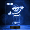 Sesame Street Ernie Children's TV Personalized LED Lamp MultiColor Night Light