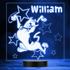 Stars Scooby-Doo Scooby Jumping Kid's TV Personalized MultiColor Lamp Night Light