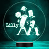 The Simpson's Family Kid's TV Cartoon Personalized MultiColor Lamp Night Light