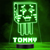 Minecraft Ghast Character Gaming Gamer LED Lamp Personalized Gift Night Light