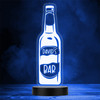 Glass Beer Drink Bottle Drinking Home Bar Man Cave Color Changing Lamp Night Light