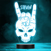 Human Skull Hand Rock & Roll Grunge Gothic Gift Color Changing Lamp Night Light