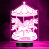 Kids Baby Unicorn Fair Carousel Horses Gift Color Changing Lamp Night Light