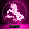 Carousel Fairground Style Unicorn Horse Kids Gift Color Changing Lamp Night Light
