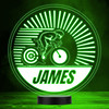 Cycling Race Bike Rider Cyclist Sports Fan Personalized LED Lamp Color Night Light