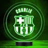 FC Barcelona English Football Soccer Club Sports Fan Round Personalized LED Lamp Color Night Light