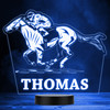 Horse Racing Jockey Races Sports Fan Personalized Color Changing Lamp Night Light