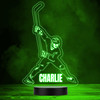Ice Hockey Player Sports Fan Personalized Gift Color Changing Lamp Night Light