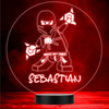 Ninjago Character Ninja Color Changing LED Lamp Personalized Gift Night Light