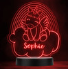 Unicorn Rainbow Cute Girl Personalized Gift Color Changing LED Lamp Night Light