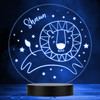 Cute Jumping Tiger Stars Color Changing Personalized Gift LED Lamp Night Light