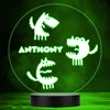 Cute Little Monsters Color Changing Personalized Gift LED Lamp Night Light