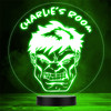 Incredible Hulk's Head Personalized Gift Color Changing LED Lamp Night Light