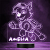Kids Rocky Paw Patrol Personalized Gift Color Changing LED Lamp Night Light Kids Rocky Paw Patrol Personalized Gift Color Changing LED Lamp Night Light