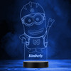 Minion Peace Personalized Gift Color Changing LED Lamp Night Light