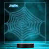 Superhero Marvel Spider Web Personalized Gift Color Changing LED Lamp Night Light