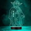 Star Wars Yoda Light Saber Character Personalized Gift Any Color Lamp Night Light Star Wars Yoda Light Saber Character Personalized Gift Any Color Lamp Night Light