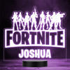 Fortnite Characters Silhouette Gaming Personalized Gift Any Color Lamp Night Light