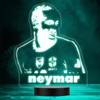 Neymar English Football Soccer Fan World Cup Personalized Gift Color Changing LED Lamp Night Light