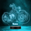 3D Style Chopper Motorbike Personalized Gift Color Changing LED Lamp Night Light