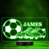English Football Soccer Boots Ball Personalized Gift Color Changing LED Lamp Night Light