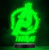 Avengers Logo Marvel Comic Personalized Gift Color Changing LED Lamp Night Light