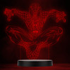 3D Effect Spiderman Jumping Personalized Gift Color Changing LED Lamp Night Light