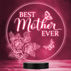 Roses & Butterflies Mother's Day Personalized Gift Color Changing Lamp Night Light