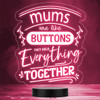 Mums Are Like Buttons Quote Mother's Day Personalized Gift Color Lamp Night Light Mums Are Like Buttons Quote Mother's Day Personalized Gift Color Lamp Night Light