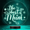 Best Mum or Mom Butterflies Mother's Day Personalized Gift Color Changing Lamp Night Light