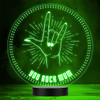 You Rock Mum or Mom Rockstar Hand Mother's Day Personalized Gift Color Lamp Night Light You Rock Mum or Mom Rockstar Hand Mother's Day Personalized Gift Color Lamp Night Light